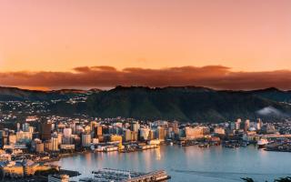 Wellington sunrise